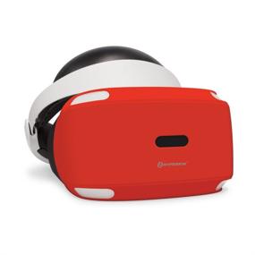 img 1 attached to 🔍 Optimized for Search: Hyperkin Red GelShell Silicone Skin for PS VR Headset