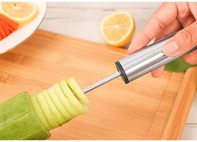 img 2 attached to Stainless Vegetable Multi Purpose Anti Slip Spiralizer