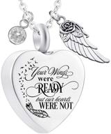 💖 girls' cremation necklace jewelry memorial pendant for necklaces & pendants logo