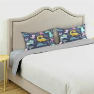 keepreal funny dinosaurs satin pillowcase logo