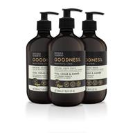 🌲 baylis & harding goodness oud, cedar & amber hand wash - 500ml (pack of 3) logo