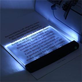 img 2 attached to Set of 3 LED Book Lights - Portable Reading Lamp for Bed, Car - Eye-Friendly Night Light - Ideal for Family Study - Includes Black, White, and Pink