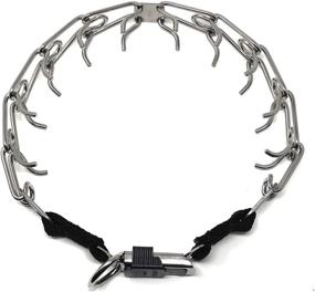 img 4 attached to 🐶 Herm Sprenger Stainless Steel Prong Dog Training Collar - Quick Release Buckle, Ultra-Plus Pet Pinch Collar, No-Pull for Dogs - Made in Germany