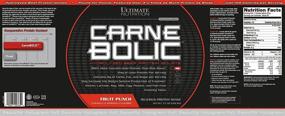 img 1 attached to 🥩 Ultimate Nutrition Carne Bolic Beef Protein Powder: Lactose-Free & Keto Friendly Protein Shakes, No Sugar or Carbs, Low Calorie Isolate Powder - Fruit Punch Flavor, 60 Servings