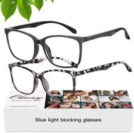 women & men's lightweight tr90 blue light blocking glasses: computer eyeglasses for blue light protection logo