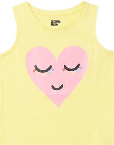 img 1 attached to 👚 Sleeveless and Short-Sleeve Tunic T-Shirts for Girls by Spotted Zebra