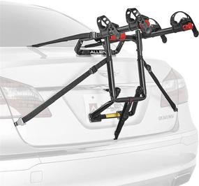 img 4 attached to 🚲 Allen Sports Premier 2-Bike Trunk Rack S102: Efficient, Secure, Black