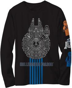 img 3 attached to Millennium Falcon Sleeve Black 10 12