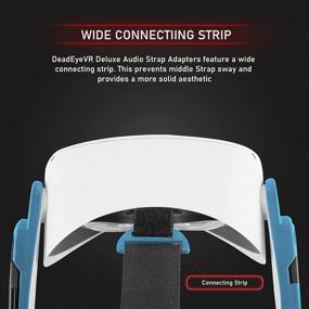 img 2 attached to Адаптер DeadEyeVR Deluxe Audio Strap для Quest 2 DAS FrankenQuest (светло-голубой)