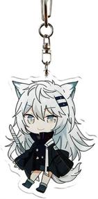 img 1 attached to 🦊 Arknights Keychain Lappland with Double Chin