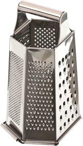 img 1 attached to Browne 10-Inch Box-Type Grater: Optimal Tool for Efficient Grating