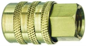 img 1 attached to 🔒 Tru-Flate 17-373 1/4" Female NPT Grip-Tite Chuck: Reliable and Secure Air Inflation Accessory
