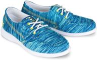 👟 brunswick women's karma denim bowling shoes for women logo