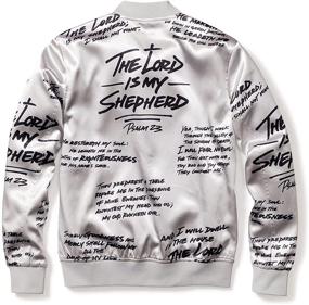 img 1 attached to Collection Psalm Womens Bomber Jacket