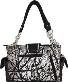 img 1 attached to Camouflage Western Concealed Country Shoulder Women's Handbags & Wallets and Shoulder Bags