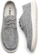 betrue be2010a dr gry 43 lightweight loafers canvas men's shoes логотип