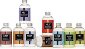 img 1 attached to 🌊 Refresh Your Home with NEST Fragrances Ocean Mist & Sea Salt Reed Diffuser Liquid Refill - 5 Fluid Ounces