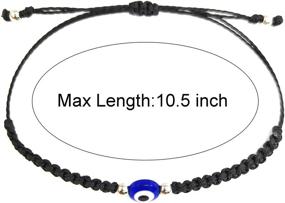 img 2 attached to Jewanfix String Bracelets Handmade Bracelet