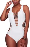 👙 beachqueen women's cutout swimsuit: trendy bathing suit for women's swimwear & cover-ups logo