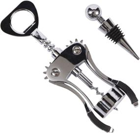 img 2 attached to Premium BonBon Corkscrew and 🍷 Wine Stopper Set for Luxurious Wine Enthusiasts