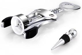 img 1 attached to Premium BonBon Corkscrew and 🍷 Wine Stopper Set for Luxurious Wine Enthusiasts