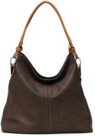 👜 janin handbag bucket style hobo shoulder bag: chic and versatile with extra long strap logo