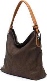 img 3 attached to 👜 Janin Handbag Bucket Style Hobo Shoulder Bag: Chic and Versatile with Extra Long Strap