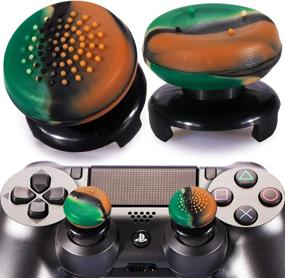 img 4 attached to Playrealm Thumbstick Dualsenese Controller Camouflage PlayStation 4