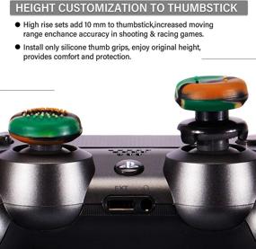 img 1 attached to Playrealm Thumbstick Dualsenese Controller Camouflage PlayStation 4