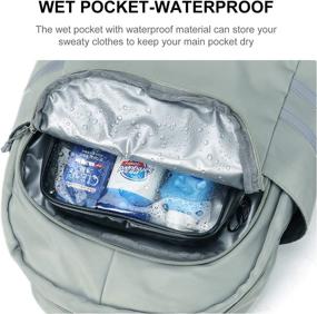 img 1 attached to Waterproof College Compartment Backpacks - Ideal Daypacks for Students