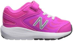 img 1 attached to New Balance Fluorite Amethyst Carnival Girls' Shoes and Athletic