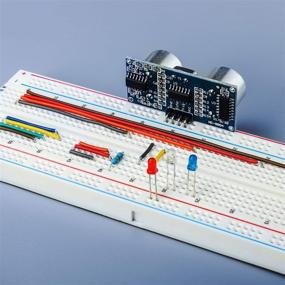 img 2 attached to 🔌 DEYUE Solderless Prototype Breadboard Set - 830 Tie Points Breadboard (3-Piece Pack)