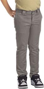 img 3 attached to Stylish & Slim-Fit: Dickies Skinny Straight Black 16 Boys' Clothing and Pants