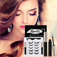 magnetic eyelashes eyeliner，beevila eyelashes upgraded logo