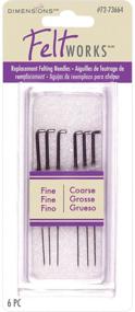 img 1 attached to Enhance Your Felting Craft with DIMENSIONS Needlecrafts Feltworks Replacement Needles