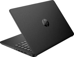 img 2 attached to Newest HP 14 Inch Premium Laptop 2020, AMD Athlon Silver 3050U up to 3.2 GHz (Outperforms i5-7200U), 🖥️ 8GB DDR4 RAM, 128GB SSD + 500GB HDD, Bluetooth, Webcam, WiFi, Type-C, HDMI, Windows 10 S, Black + Laser HDMI