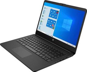 img 3 attached to Newest HP 14 Inch Premium Laptop 2020, AMD Athlon Silver 3050U up to 3.2 GHz (Outperforms i5-7200U), 🖥️ 8GB DDR4 RAM, 128GB SSD + 500GB HDD, Bluetooth, Webcam, WiFi, Type-C, HDMI, Windows 10 S, Black + Laser HDMI