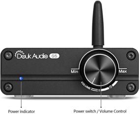 img 3 attached to 🎵 Douk Audio G5 100W Bluetooth 5.0 Dual Channel Amplifier Mini Digital Class D Stereo Audio Power Amp Wireless Receiver (Black)
