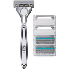 img 2 attached to 🪒 Ultimate Shaving Experience: Schick Quattro Titanium Razor Refills for Men's Shave & Hair Removal