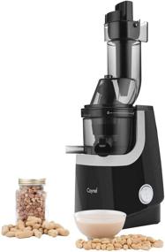 img 3 attached to 🍏 Caynel Whole Slow Juicer: Masticating Cold Press Machine for Easy Cleaning, Nutrient-Rich Juices, BPA-Free Tritan Material, Powerful 200W, 50RPMs