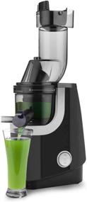 img 2 attached to 🍏 Caynel Whole Slow Juicer: Masticating Cold Press Machine for Easy Cleaning, Nutrient-Rich Juices, BPA-Free Tritan Material, Powerful 200W, 50RPMs