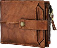 spiffy genuine natural leather wallets logo