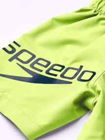 img 3 attached to 🩲 Улучшите производительность с шортами Speedo Trunk Length Redondo Solid для мальчиков.