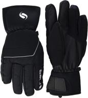 siku unisex adult glove black extra logo