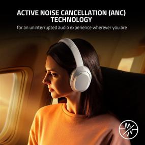 img 3 attached to Razer Opus X Wireless Low Latency Headset: Active Noise Cancellation (ANC) - Bluetooth 5