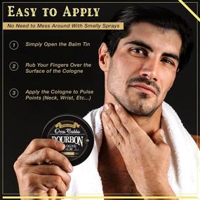 img 3 attached to 🥃 Occo Bobbo Solid Cologne - Bourbon and Sandalwood Scent for Men - 2oz Concentrated Balm - Smooth Blend of Woody Oak Barrel - Men's Solid Bourbon Cologne