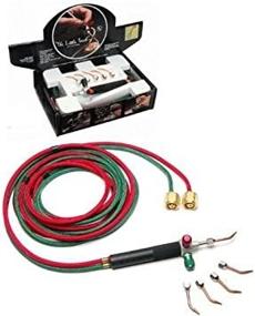 img 2 attached to 🔥 Acetylene Little Torch Kit: 5 Tips Included in a Box