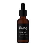 🧔 hair craft co. beard oil 1oz – natural unscented oil for smoother, softer, and stronger beard growth – jojoba & argan oils logo