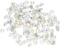 rhinestones crafts，round crystal diamond clothes logo