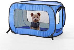 img 3 attached to Collapsible Pop Up Travel Pet Kennel by Beatrice Home Fashions: An SEO-friendly Solution